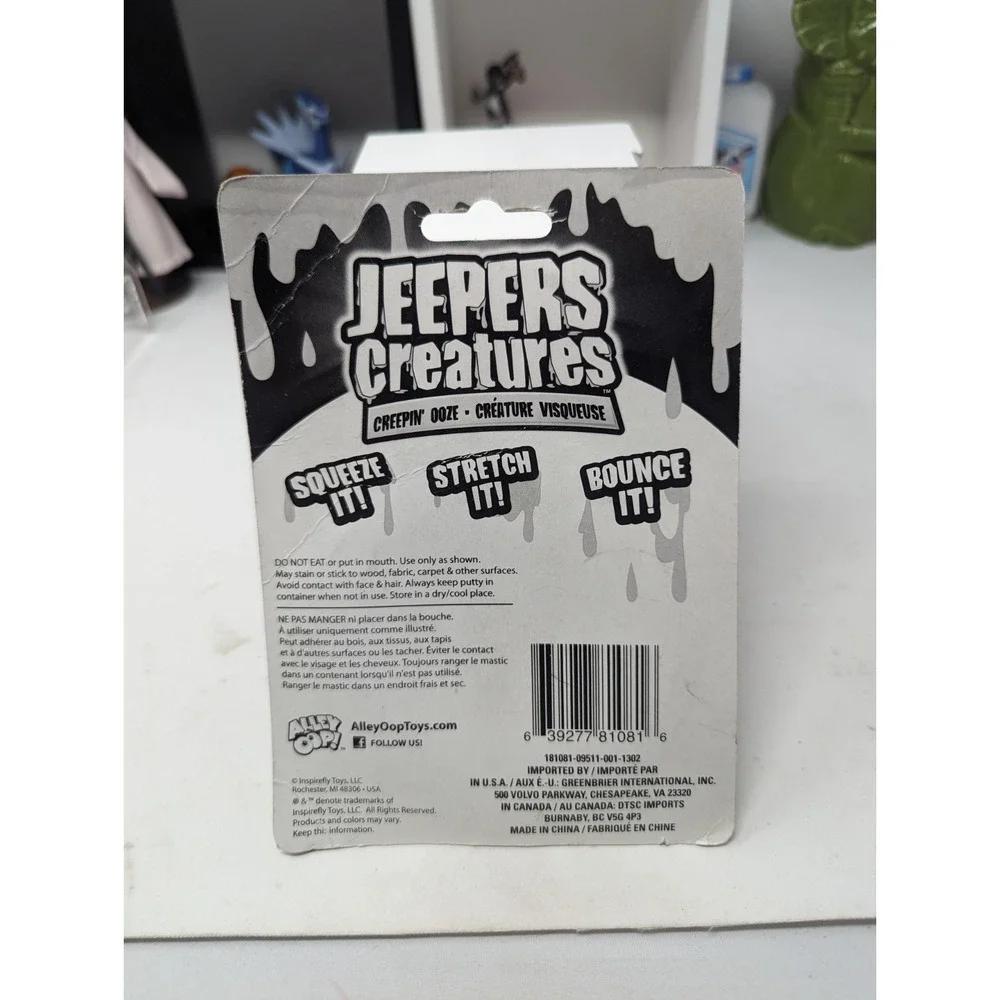 Jeepers Creatures Creepin' Ooze‎ Bonus Spider Inside